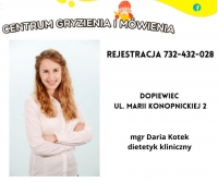 dietetyk kliniczny mgr Daria Kotek