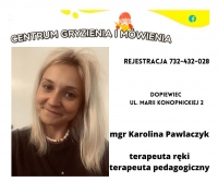 Terapia pedagogiczna mgr Karolina Pawlaczyk