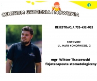 fizjoterapeuta stomatologiczny mgr Wiktor Tkaczewski